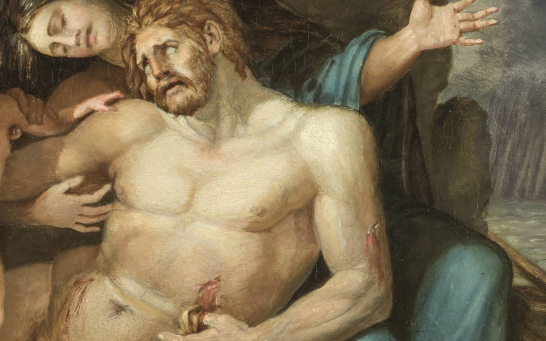 Death of a hero of Greek-Roman antiquity JOHANN HEINRICH WILHELM TISCHBEIN