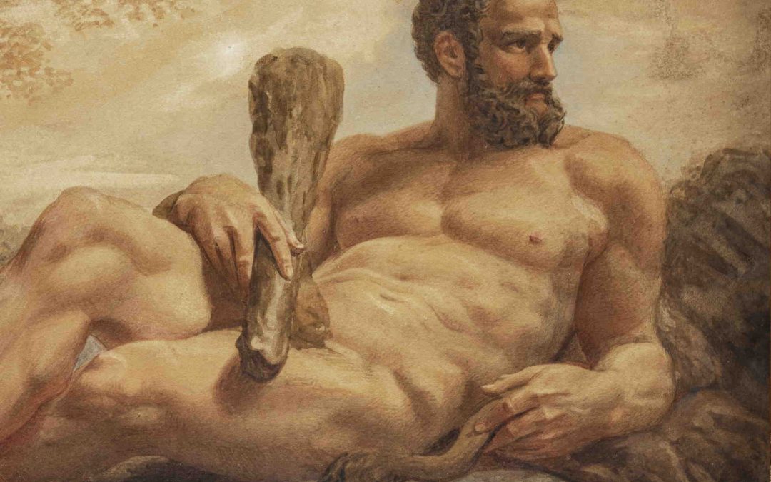 Hercules resting from his LaboursTURPIN DE CHAULNES
