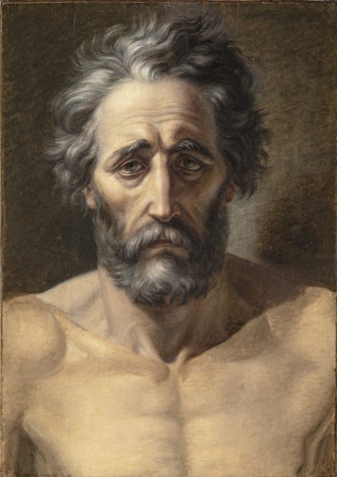 Study for the “Count Ugolino in prison”PIETRO BENVENUTI Antiques in