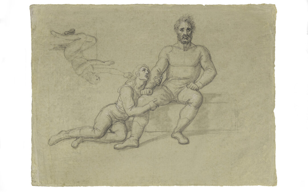 Studio per “Il Conte Ugolino in prigione”PIETRO BENVENUTI